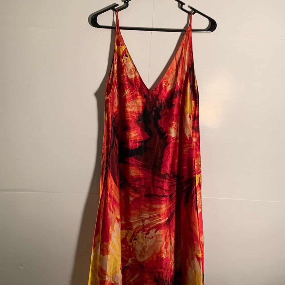 Sensara Nightgown Long spaghetti strap nightgown